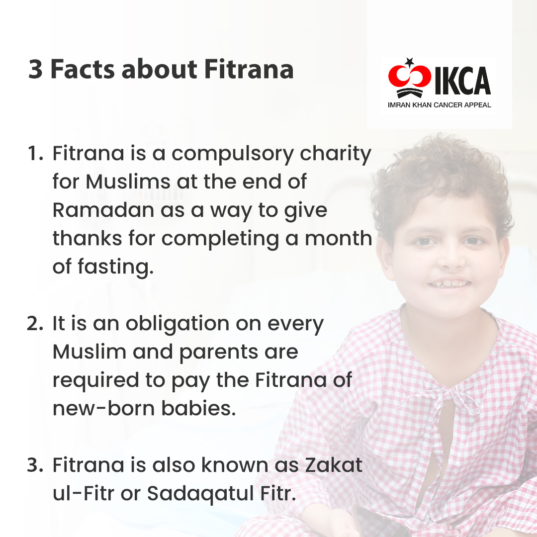 The Obligations of Fitrana - Imran Khan Cancer Appeal
