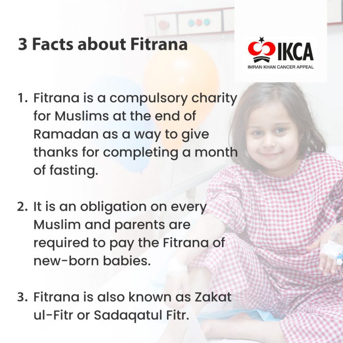 Pay Fitrana 2024 Imran Khan Cancer Appeal
