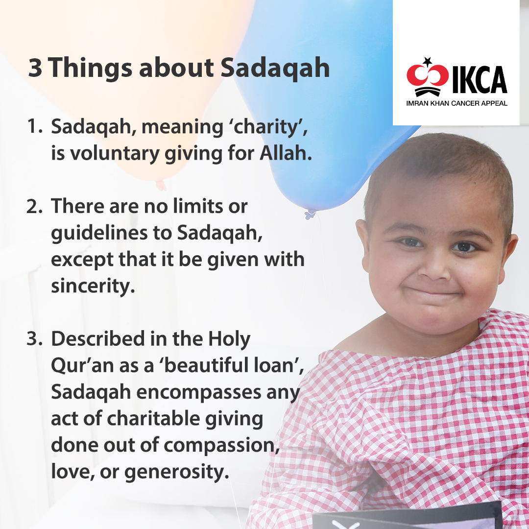 3 things about Sadaqah